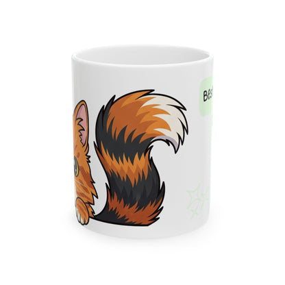 Cat Peek-a-Boo Mug | Best Cat Daddy Gift