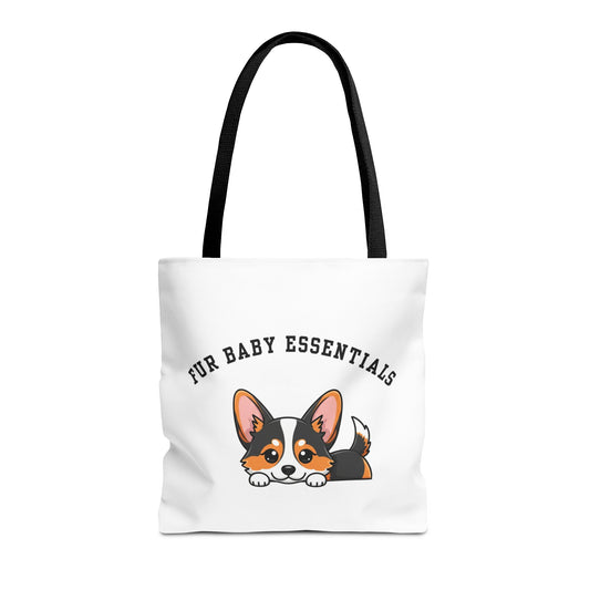 Corgi FurBaby Tote Bag