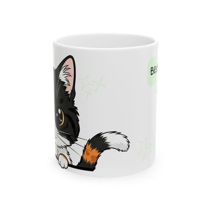 Cat Peek-a-Boo Mug | Best Cat Mama Gift