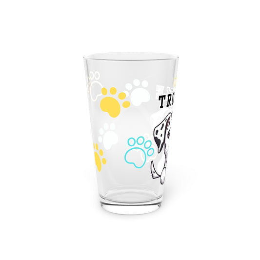 Dalmation Tiny Trouble Pint Glass