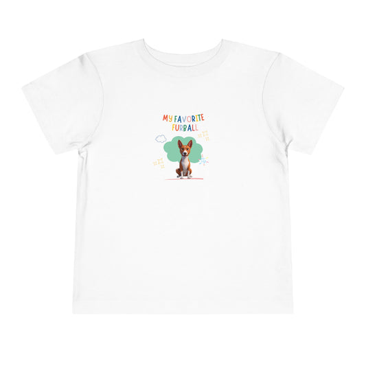 Basenji Favorite Furball Toddler Tee