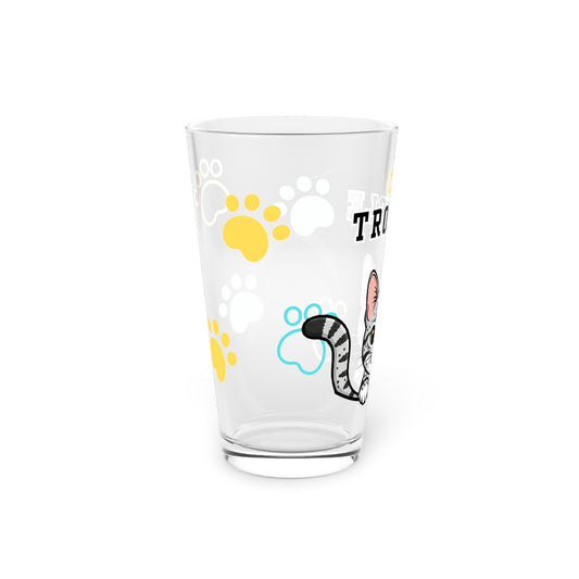 Egyptian Mau Tiny Trouble Pint Glass