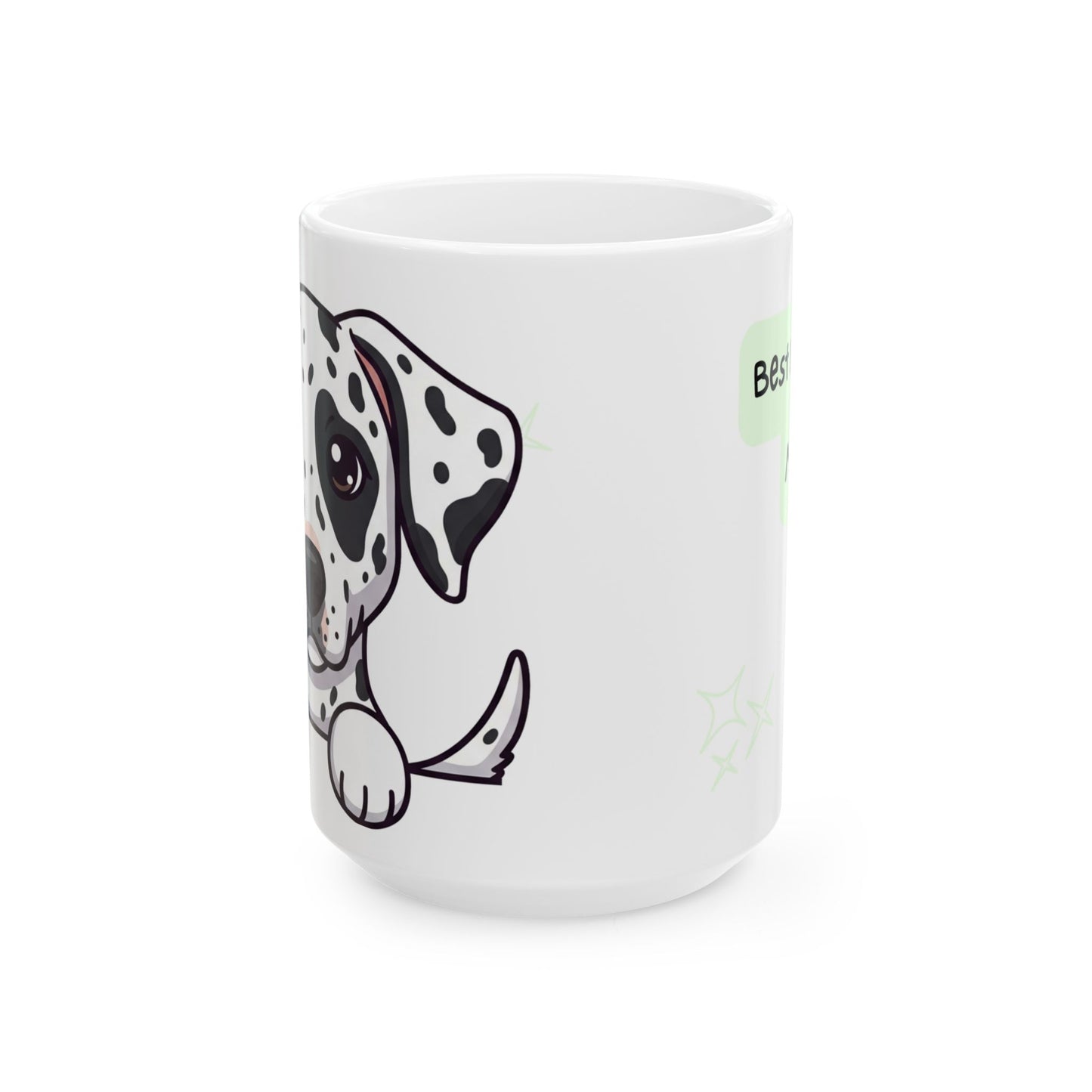 Dalmatian Peek-a-Boo Mug | Best Dalmatian Mama Gift