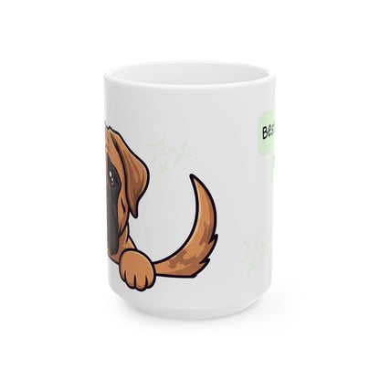 Mastiff Peek-a-Boo Mug | Best Mastiff Mama Gift