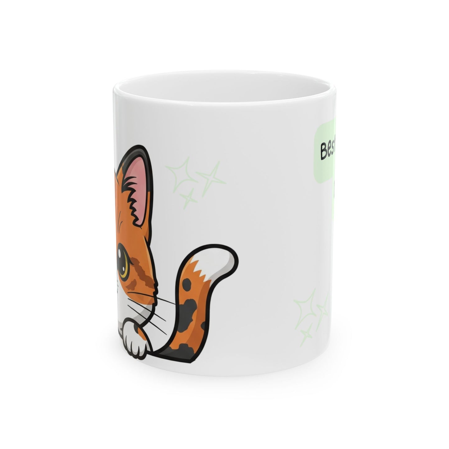 Cat Peek-a-Boo Mug | Best Daddy Gift