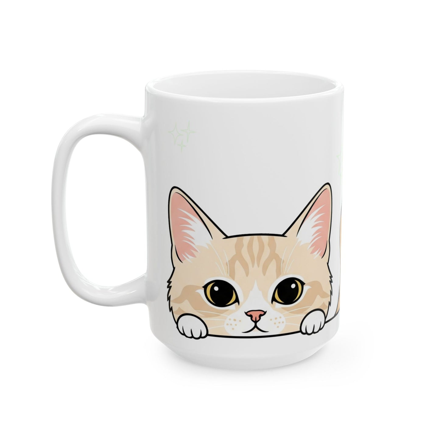 Cat Peek-a-Boo Mug | Best Cat Mama Gift