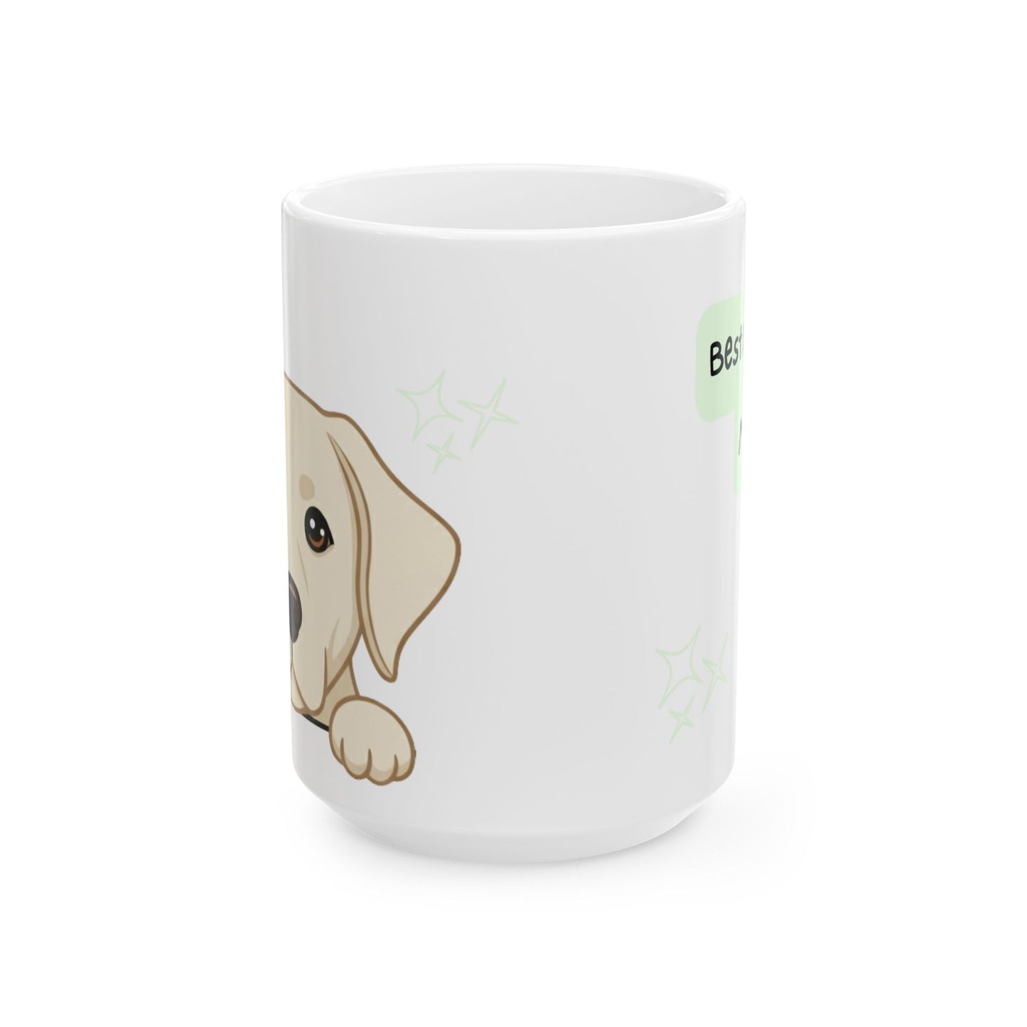 Lab Peek-a-Boo Mug | Best Labrador Retriever Mama Gift