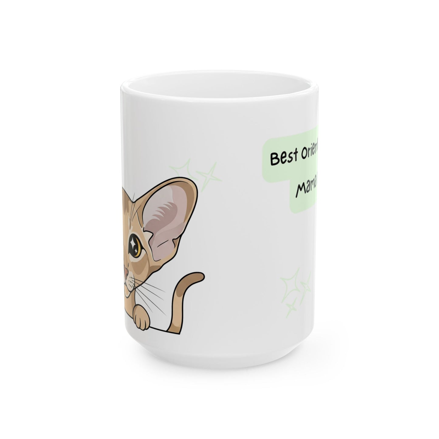 Oriental Shorthair Peek-a-Boo Mug | Best Oriental Shorthair Mama Gift