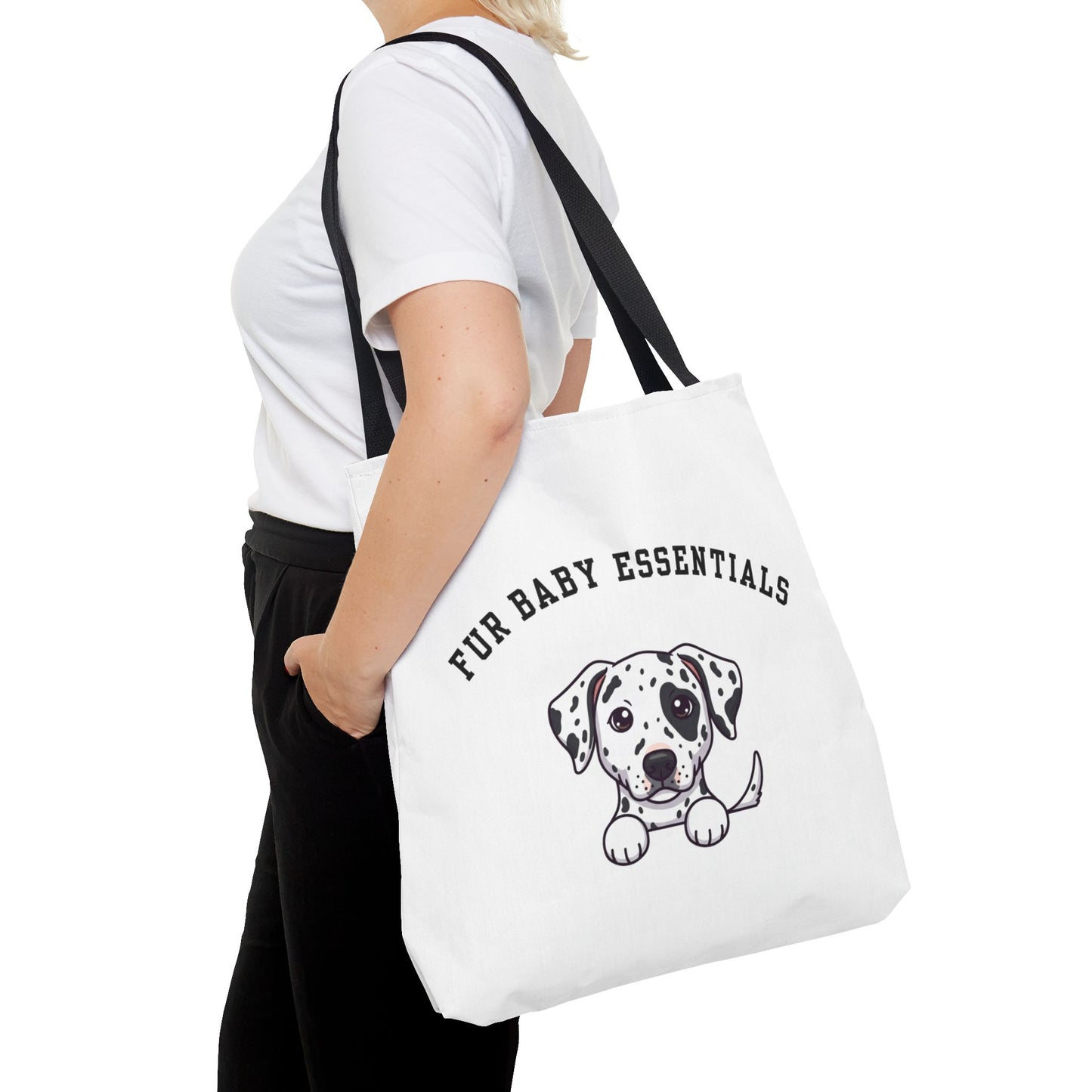 Dalmation FurBaby Tote Bag