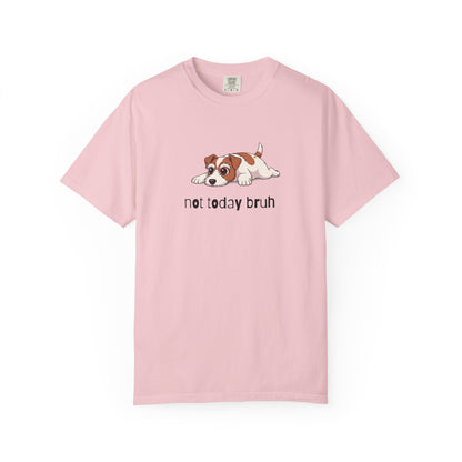 Jack Russell Not Today Bruh T-Shirt