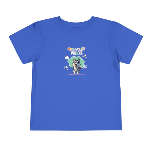 Husky Favorite Furball Toddler Tee