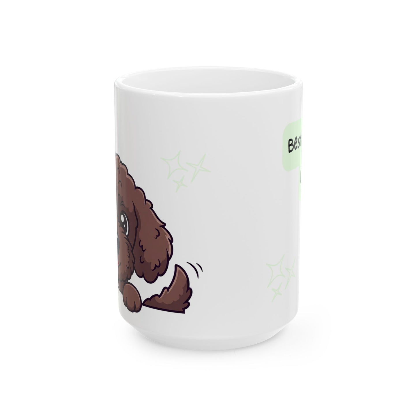 Portuguese Water Dog Peek-a-Boo Mug | Best Portie Daddy Gift