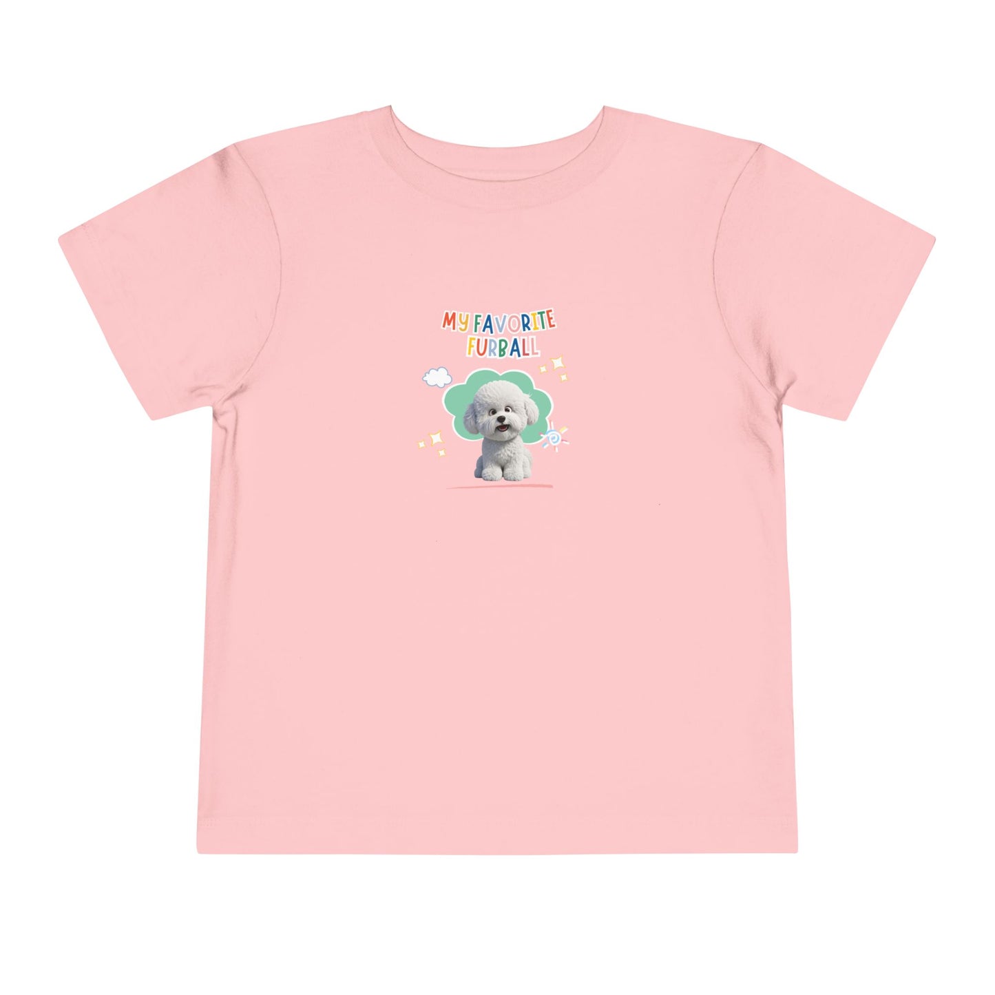 Bichon Frise Favorite Furball Toddler Tee
