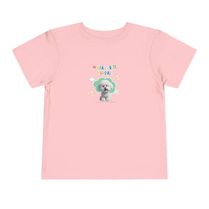 Bichon Frise Favorite Furball Toddler Tee