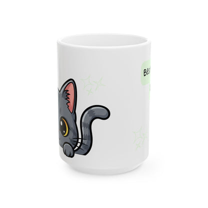 Cat Peek-a-Boo Mug | Best Cat Daddy Gift