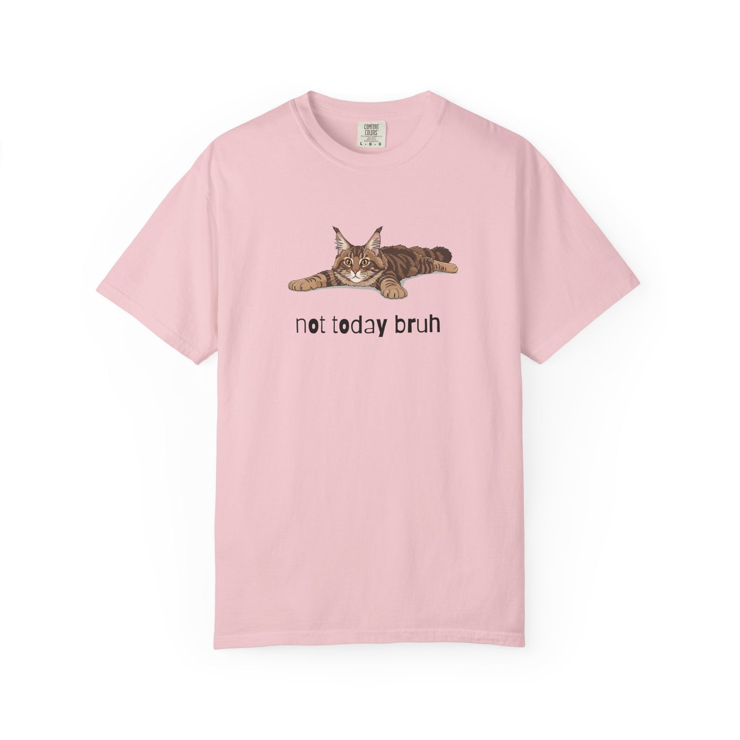 Maine Coon Not Today Bruh T-Shirt