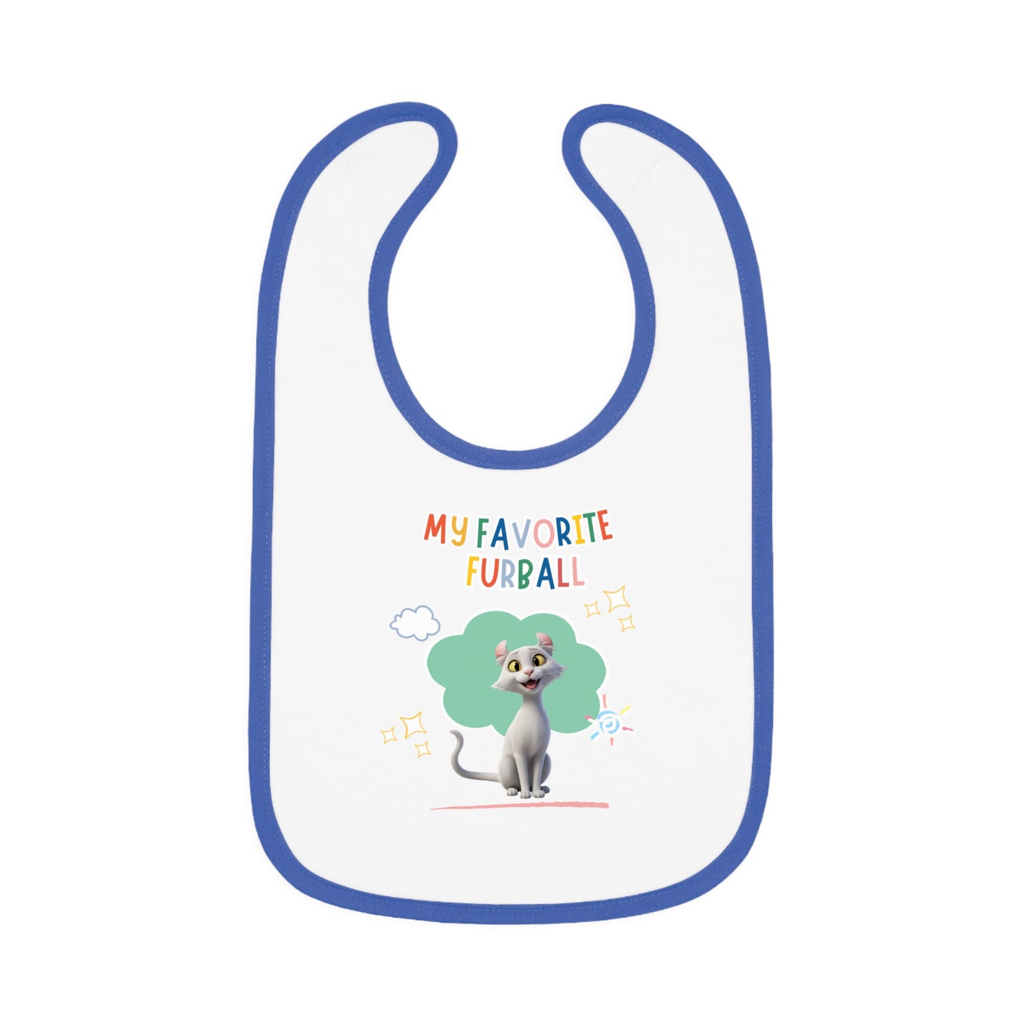 American Curl Favorite Furball Baby Bib