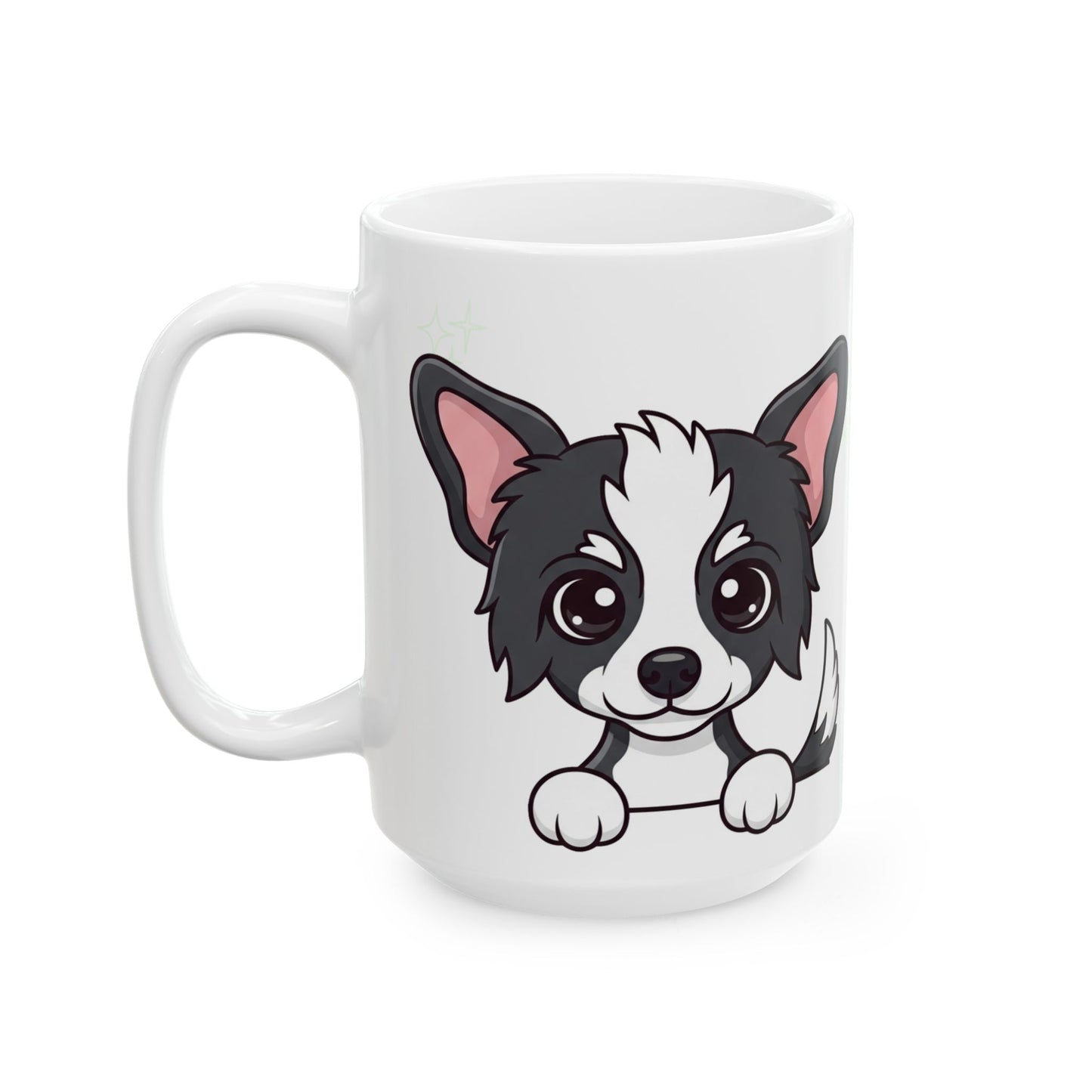 Chinese Crested Peek-a-Boo Mug | Best Chinese Crested Daddy Gift