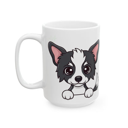 Chinese Crested Peek-a-Boo Mug | Best Chinese Crested Daddy Gift