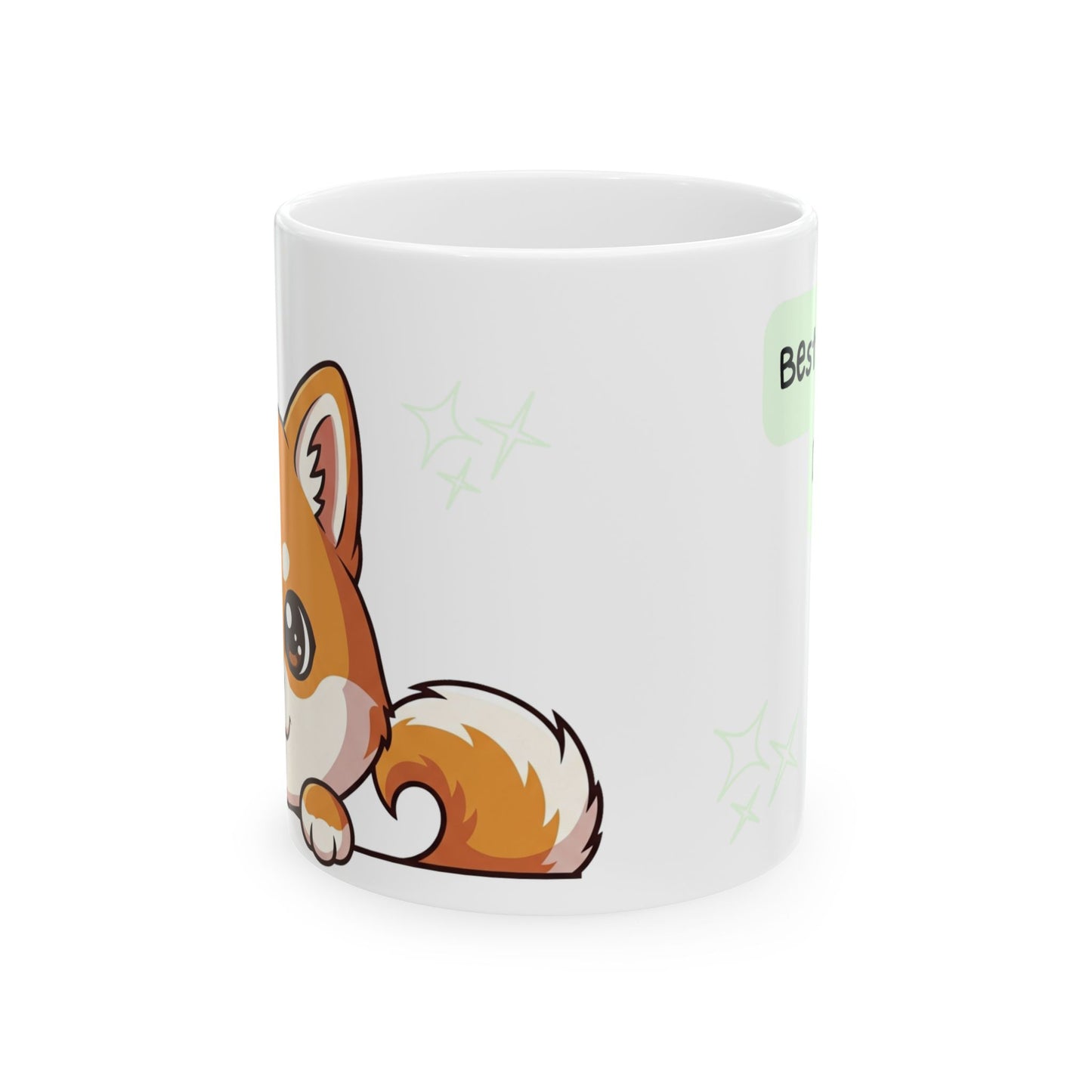 Shiba Inu Peek-a-Boo Mug | Best Shiba Daddy Gift