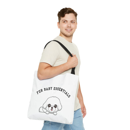 Bichon Frise FurBaby Tote Bag