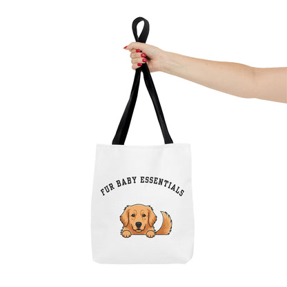 Golden Retriever FurBaby Tote Bag