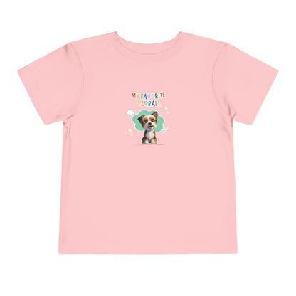 Yorkie Favorite Furball Toddler Tee