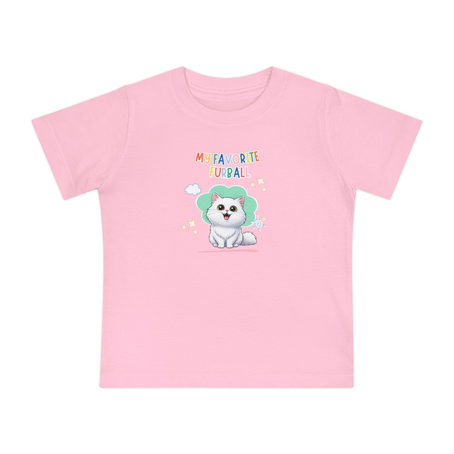 Persian Cat Favorite Furball Baby Tee