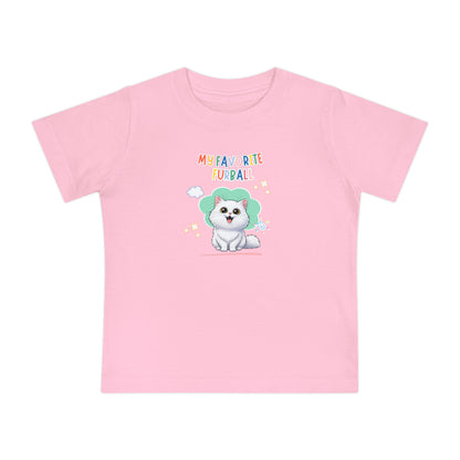 Persian Cat Favorite Furball Baby Tee