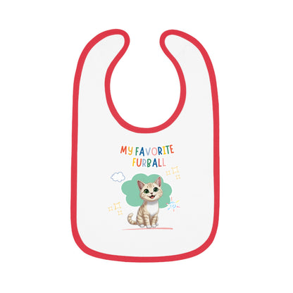 Shorthair Cream Cat Favorite Furball Baby Bib