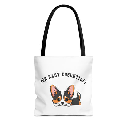 Corgi FurBaby Tote Bag
