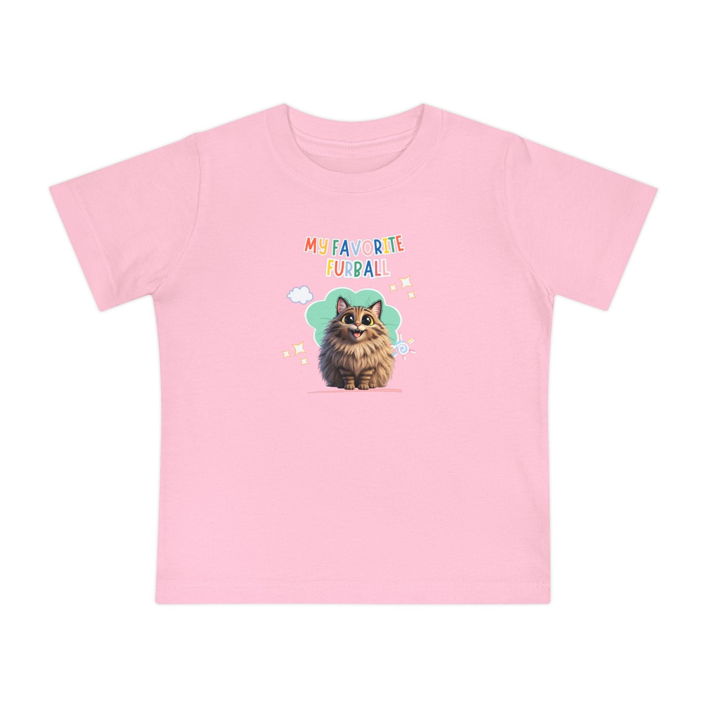 Siberian Cat Favorite Furball Baby Tee