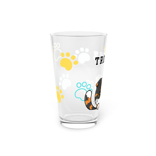 Scottish Fold Tiny Trouble Pint Glass
