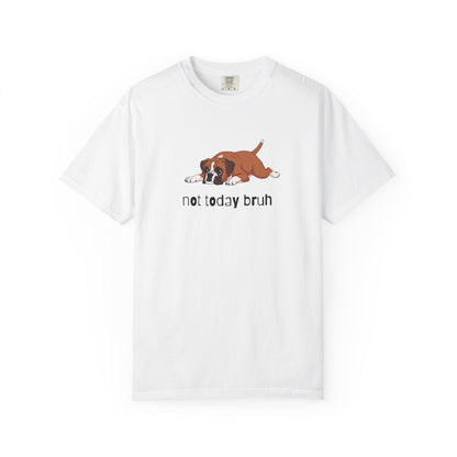 Boxer Not Today Bruh T-Shirt