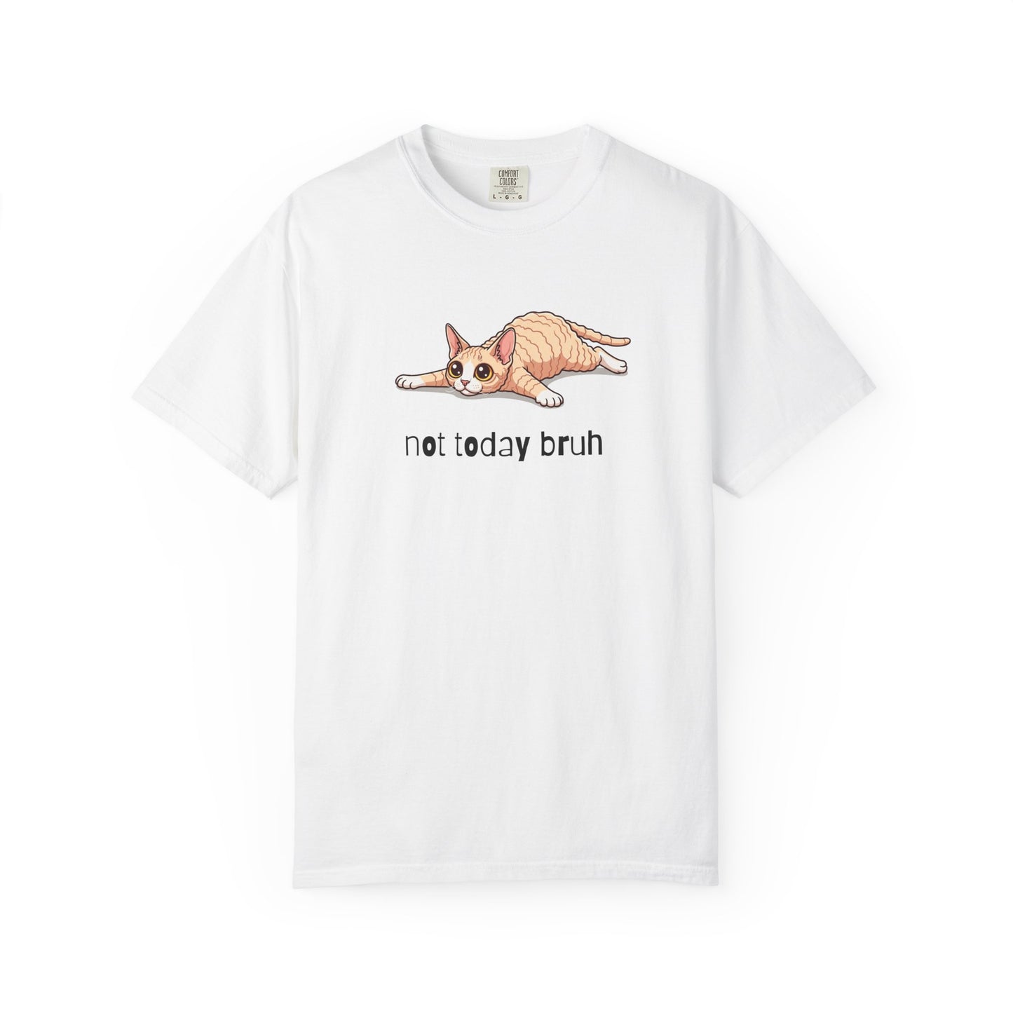 Devon Rex Not Today Bruh T-Shirt
