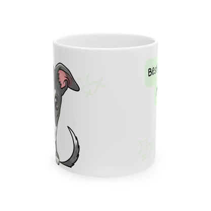 Greyhound Peek-a-Boo Mug | Best Greyhound Mama Gift