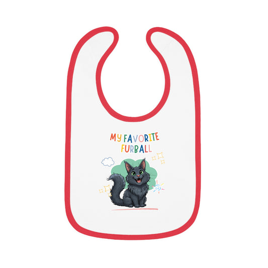 Maine Coon Favorite Furball Baby Bib