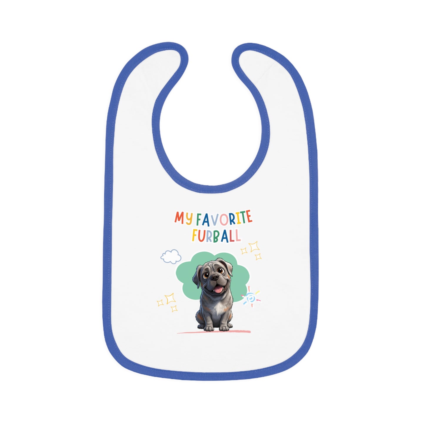 Mastiff Favorite Furball Baby Bib