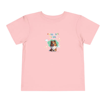 Sheltie Favorite Furball Toddler Tee