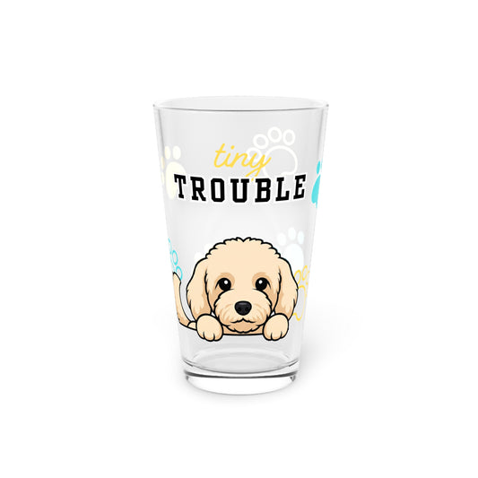 Doodle Tiny Trouble Pint Glass