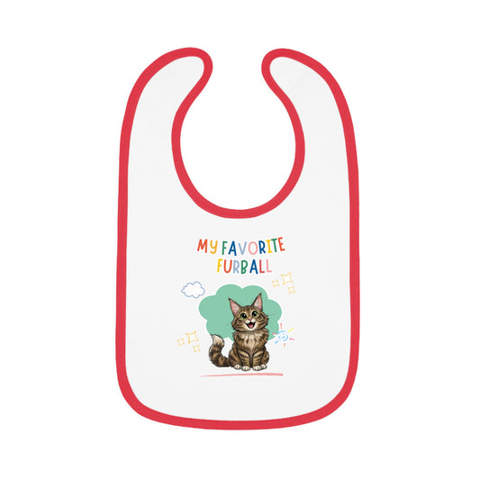 Maine Coon Favorite Furball Baby Bib