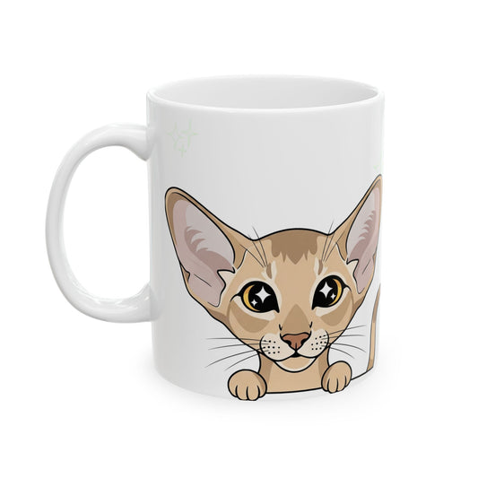 Oriental Shorthair Peek-a-Boo Mug | Best Oriental Shorthair Mama Gift