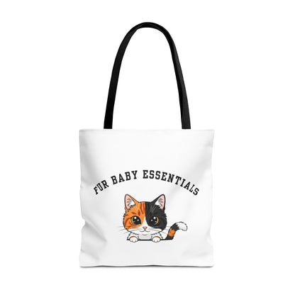 Short hair chimera cat FurBaby Tote Bag