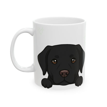 Lab Peek-a-Boo Mug | Best Labrador Retriever Mama Gift