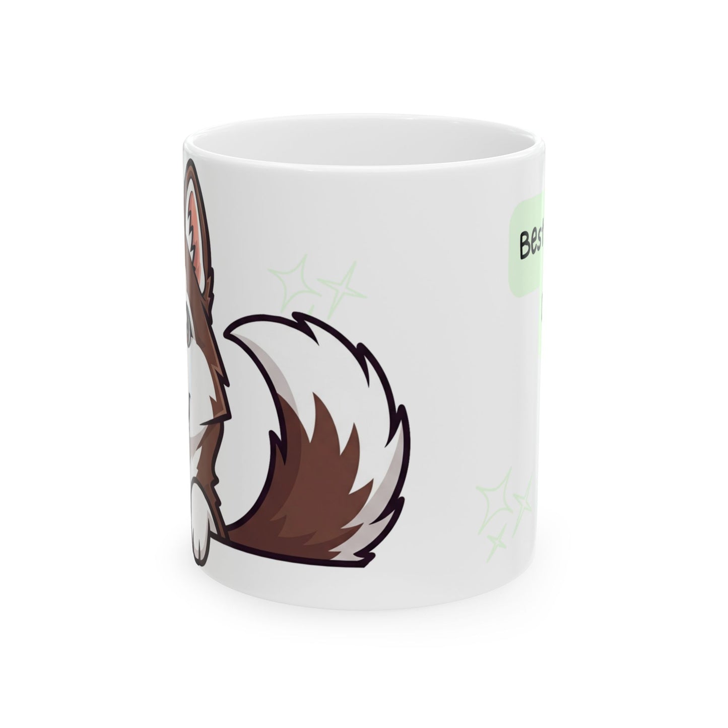 Husky Peek-a-Boo Mug | Best Husky Daddy Gift