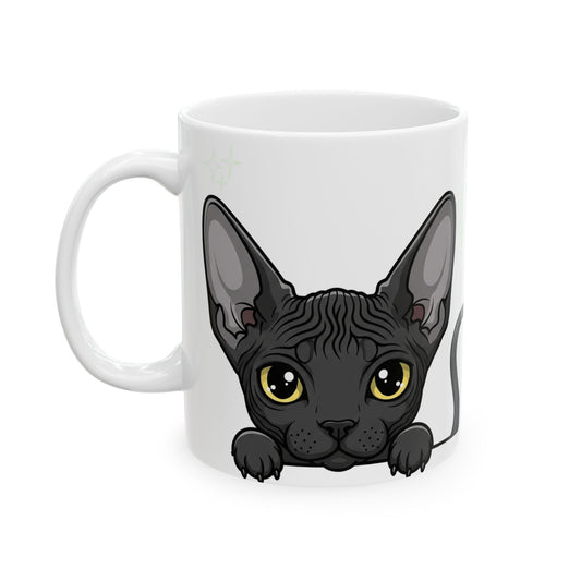 Sphynx Peek-a-Boo Mug | Best Sphynx Mama Gift