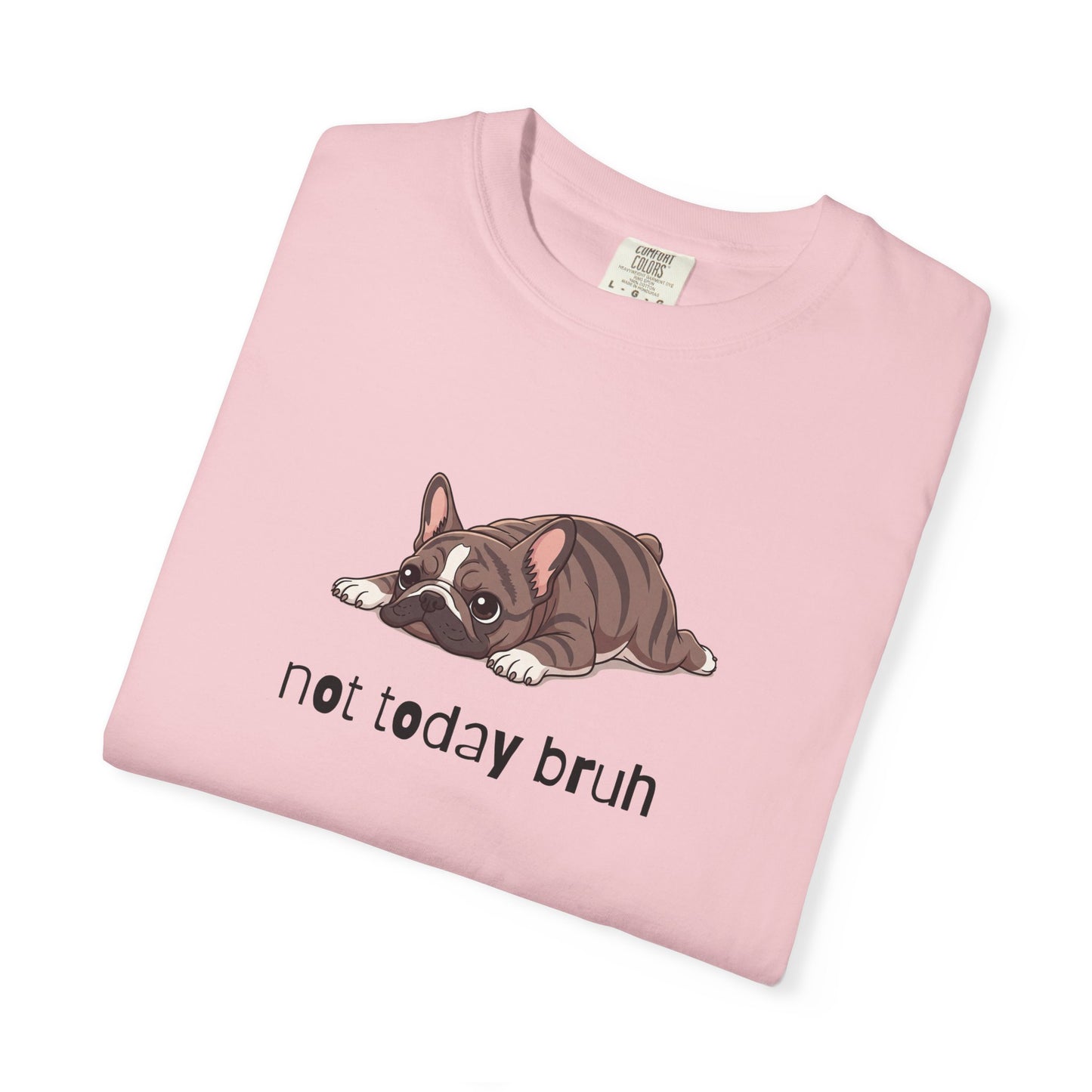 Frenchie Not Today Bruh T-Shirt