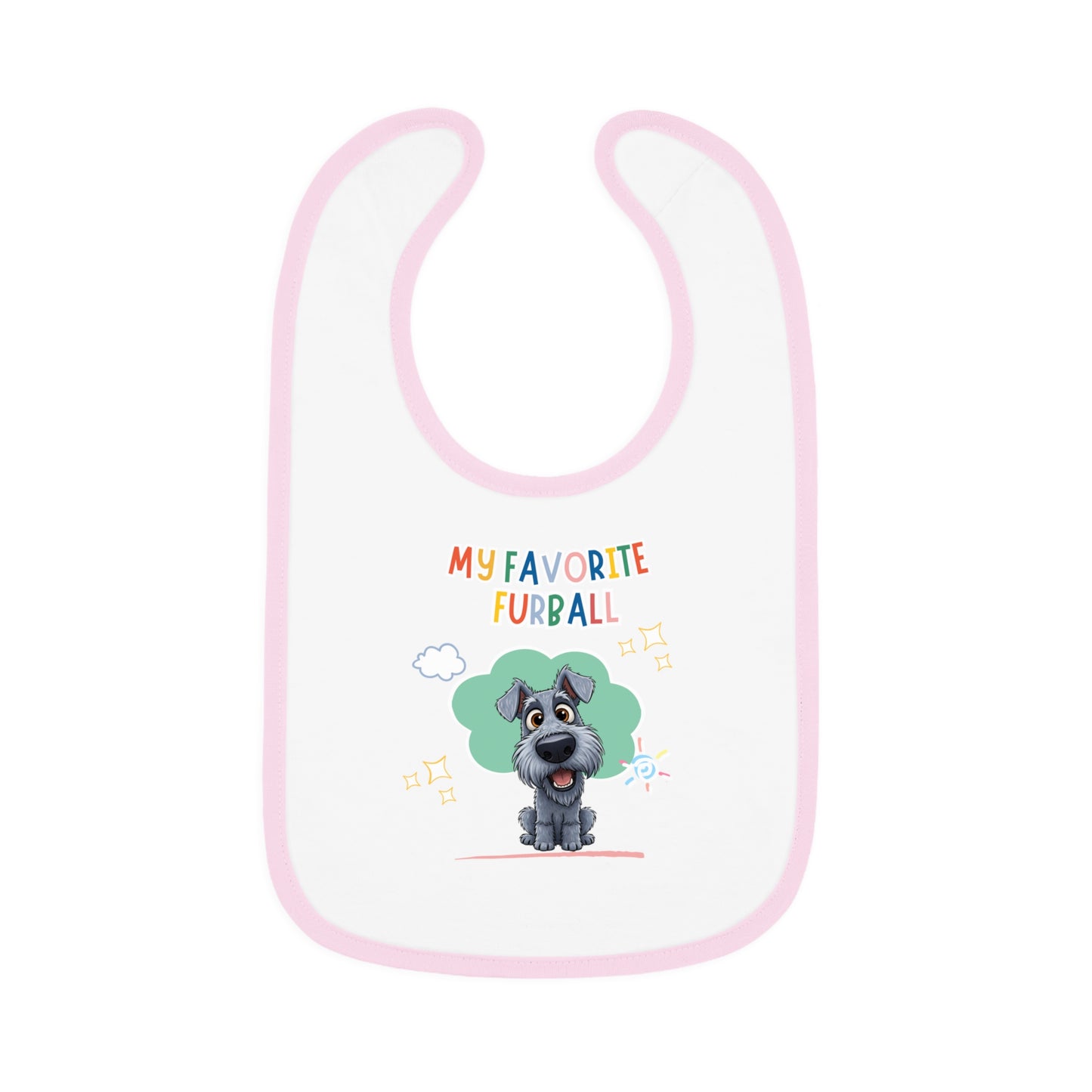 Kerry Blue Favorite Furball Baby Bib