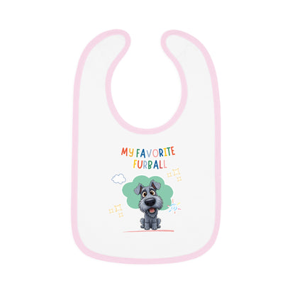 Kerry Blue Favorite Furball Baby Bib