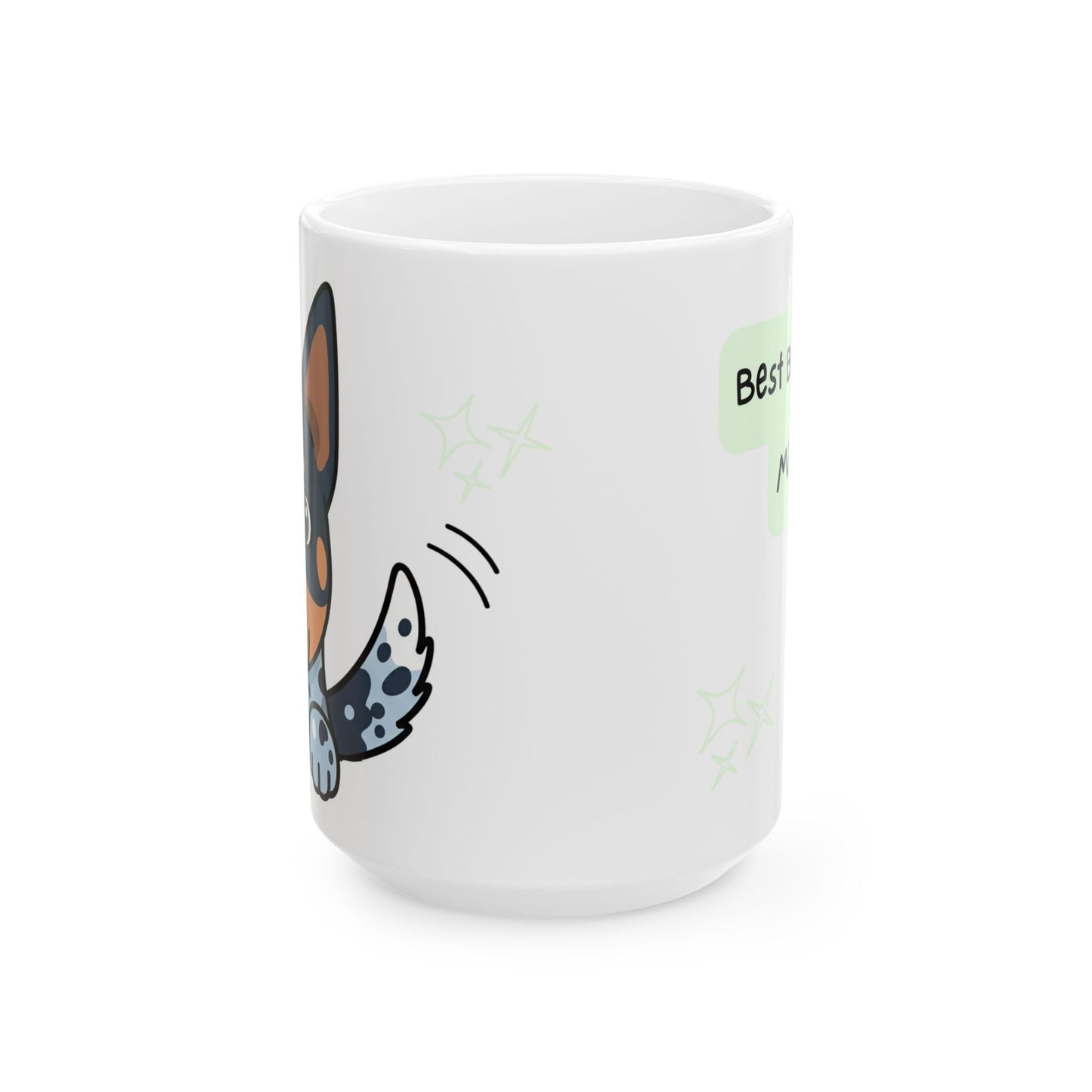 Australian Cattle Dog Peek-a-Boo Mug | Best Heeler Mama Gift